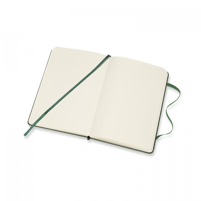 Moleskine Moleskine Classic Hard Pocket Plain Notebook Myrtle Green - Kalenderkungen.se