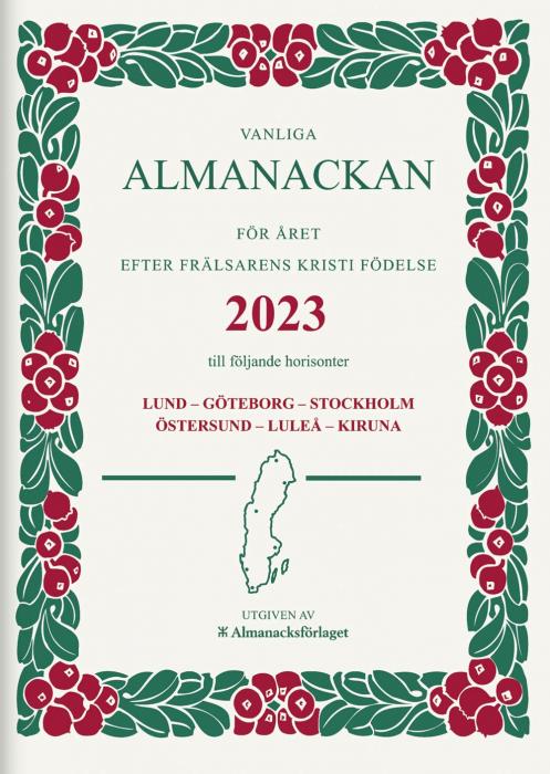 Vanliga almanackan 2023