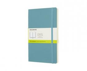 Moleskine Notebook Large Soft Cover - Reef Blue- Olinjerad