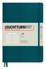 Leuchtturm Notebook A5 soft Pacific Green Ruled