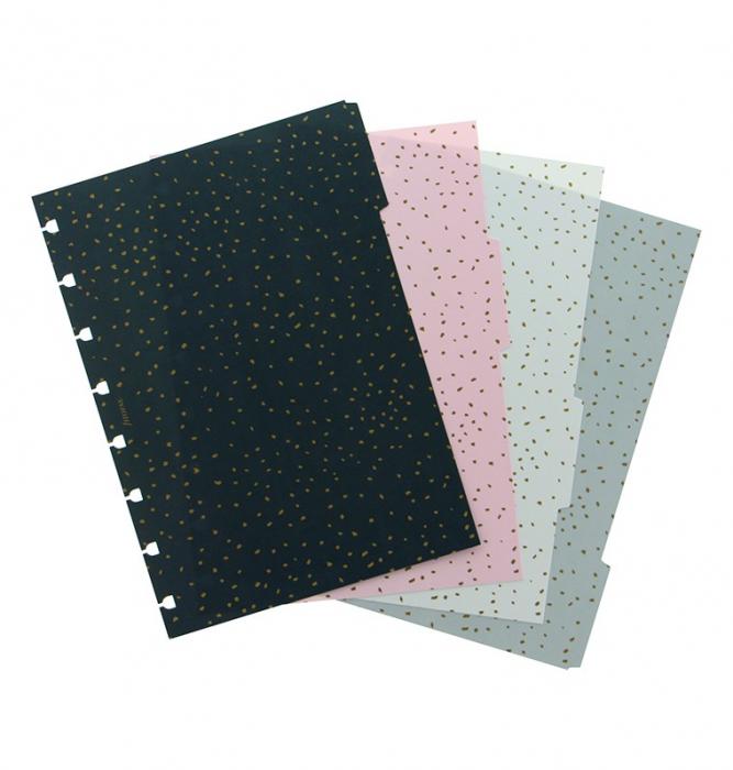 Filofax A5 Notebook avdelare Confetti