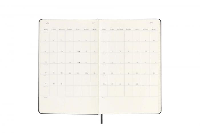 Moleskine Veckokalender L Hard 2022-2023