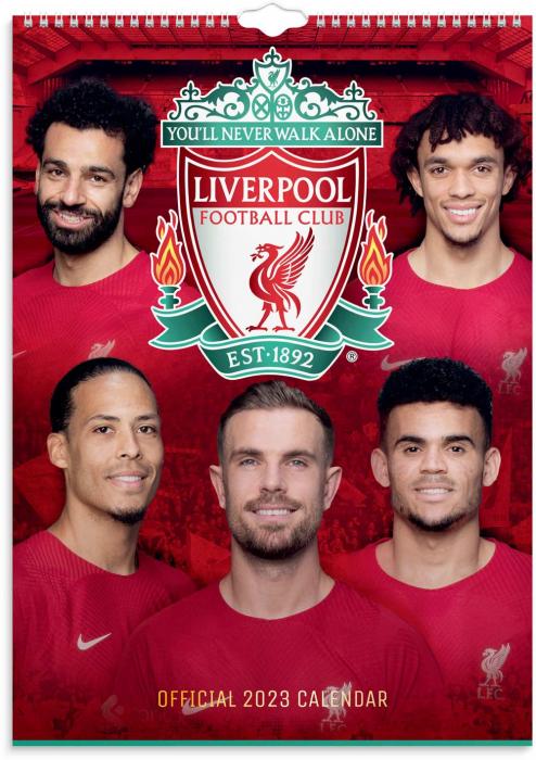 Väggkalender Liverpool 2023