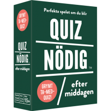 Spel QuizNödig - Efter middagen