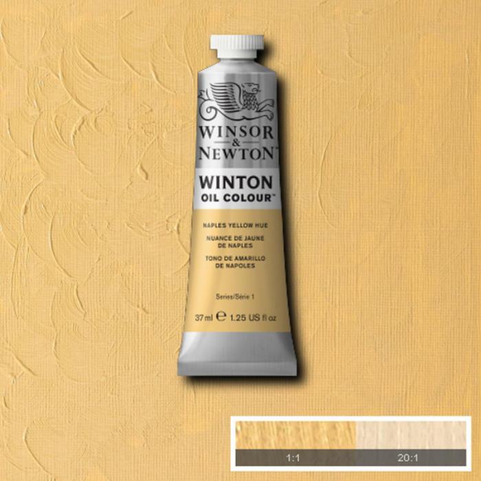 Oljefrg W&N Winton 37ml Naples yellow hue 422