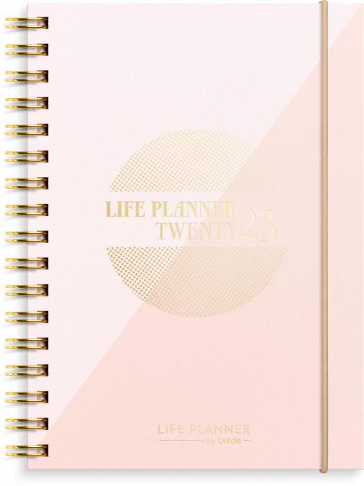 Life Planner Pink A6 2023