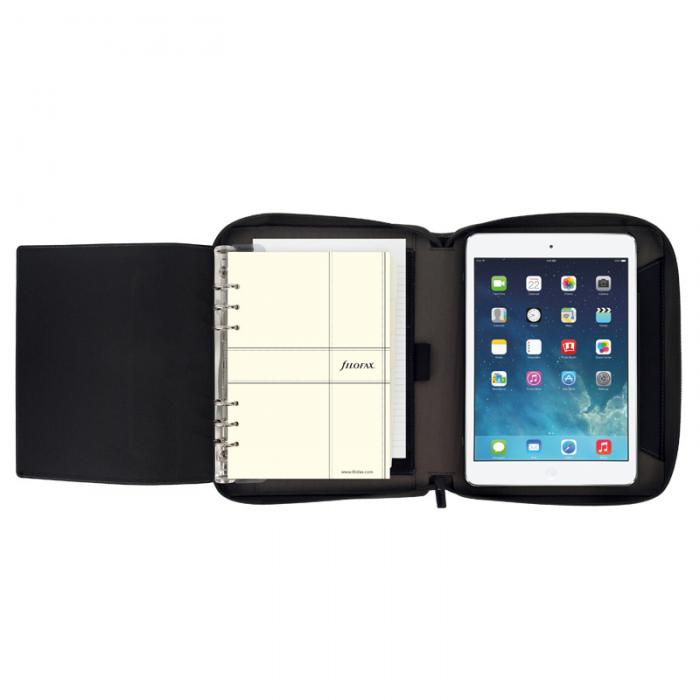 Filofax Fusion A5 ipad Grey/Brown rea