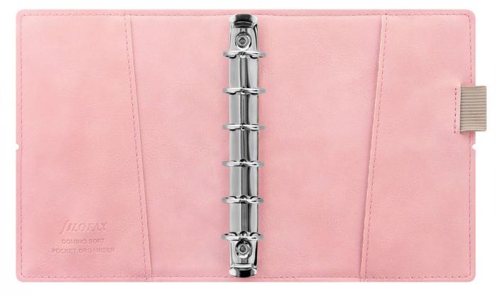 Filofax Domino Soft Pocket Pale Pink 