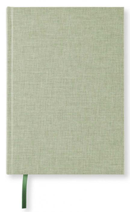 Linjerad Notebook A5 256 sidor Green Leaf