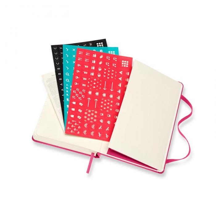 Moleskine Weekly Notebook Pink hard pocket 2022