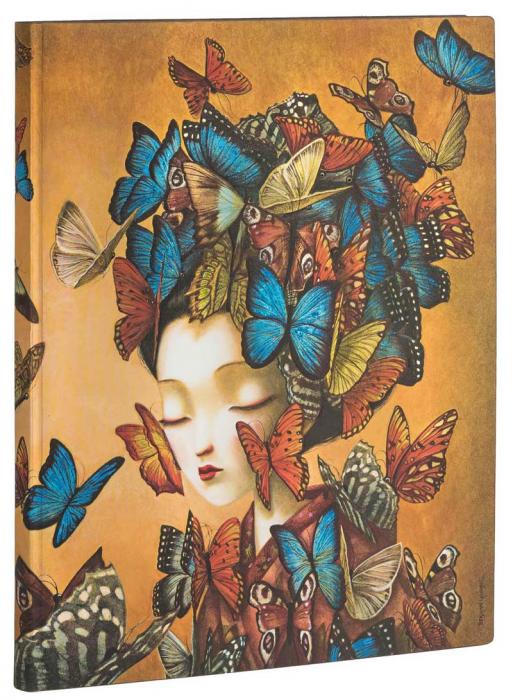 Paperblank Notebook Madame Butterfly Soft lined Ultra