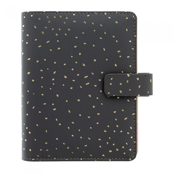 Filofax Confetti Pocket Charcoal