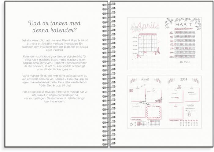 Kalender 2024 Plan and BuJo