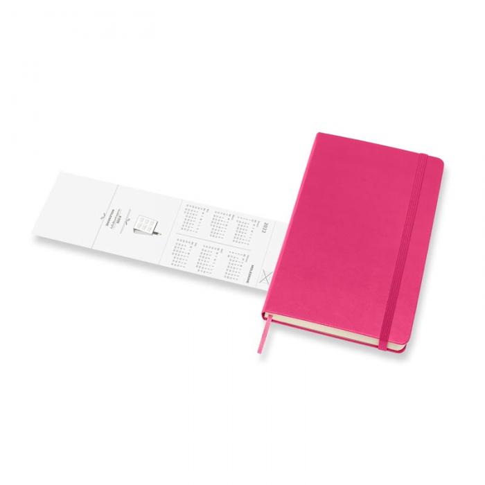 Moleskine Weekly Notebook Pink hard Large 2022