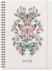 Kalender Study A5 Story Fjärilar 2024-2025