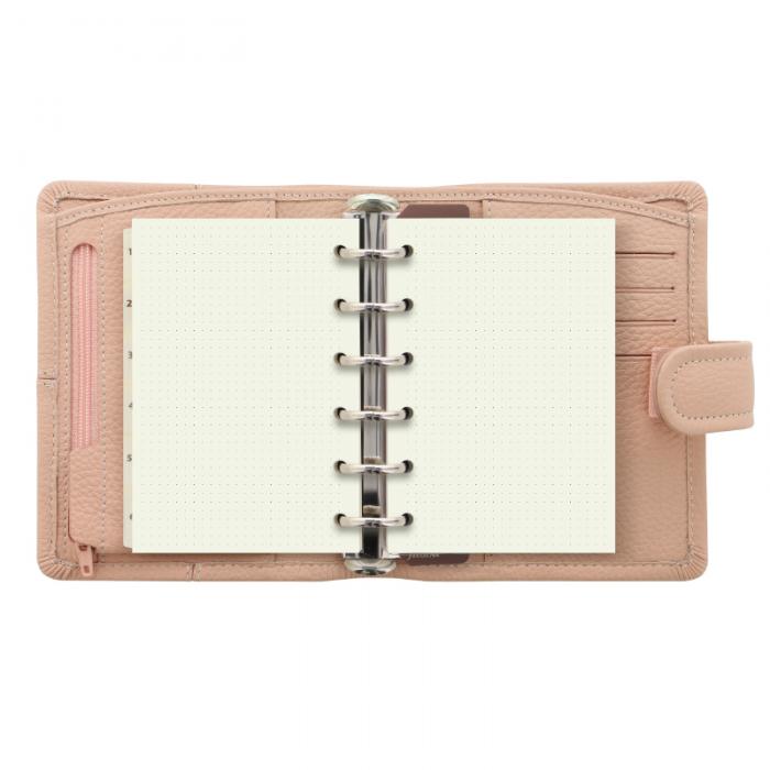 Filofax Classic Stitch Pocket Peach 