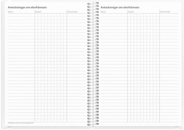 Lrarkalender frskolan 2023-2024