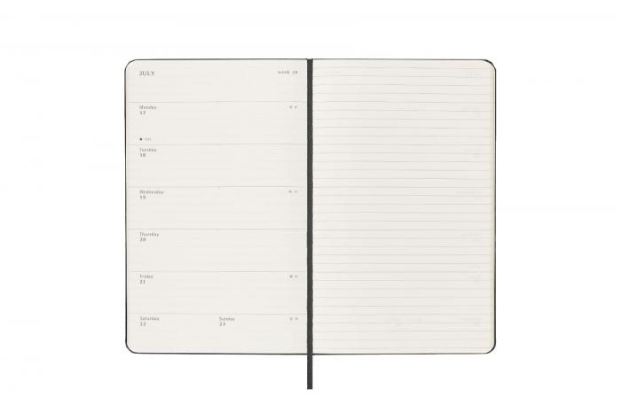 Moleskine Veckokalender L Hard 2022-2023