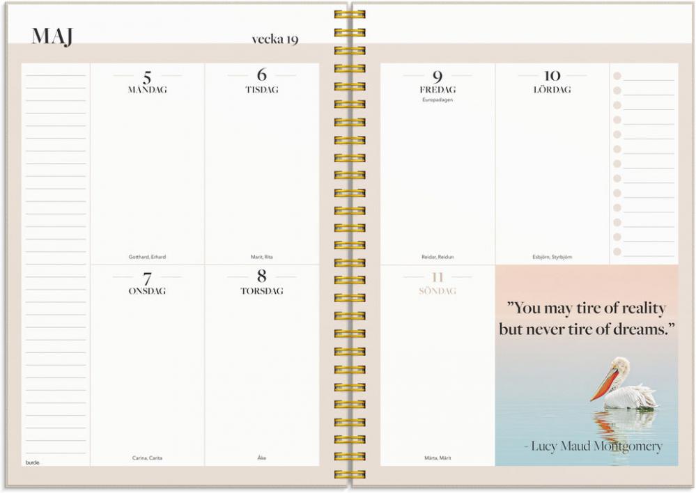 Kalender 2025 Life Planner Inspiration