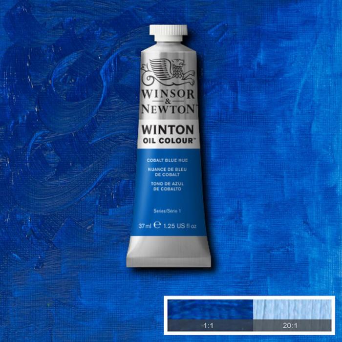 Oljefärg W&N Winton 37ml Cobalt blue hue 179
