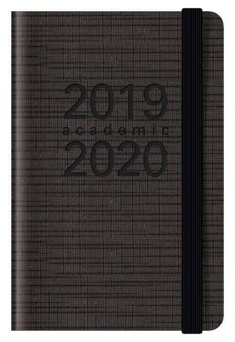 Letts Kalender Memo mini svart 2019-2020 - Kalenderkungen.se