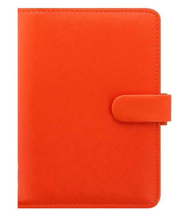 Filofax Filofax Saffiano Personal Bright Orange utgtt - Kalenderkungen.se