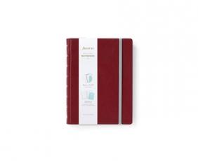 Filofax Notebook Burgundy linjerad