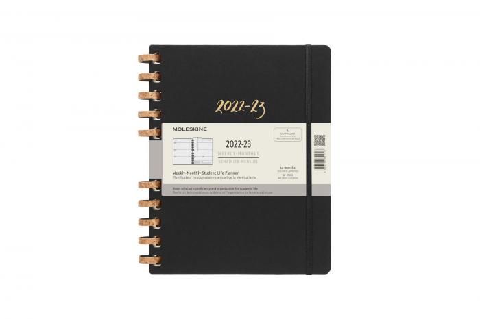 Spiral Academic Planner 22/23 XXL Svart