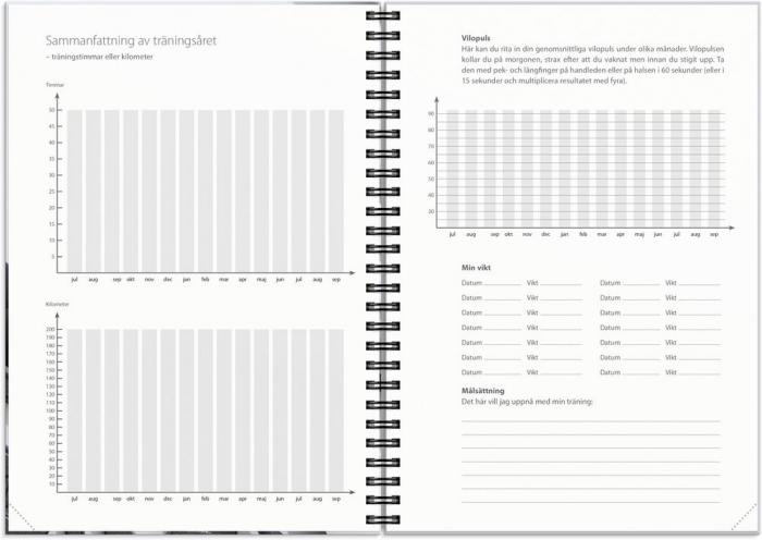 Träningskalender A5 2022-2023