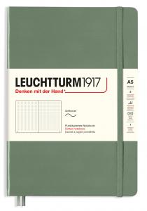 Leuchtturm Notebook A5 soft Olive Dotted