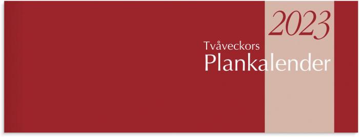 Tvåveckors plankalender 2023