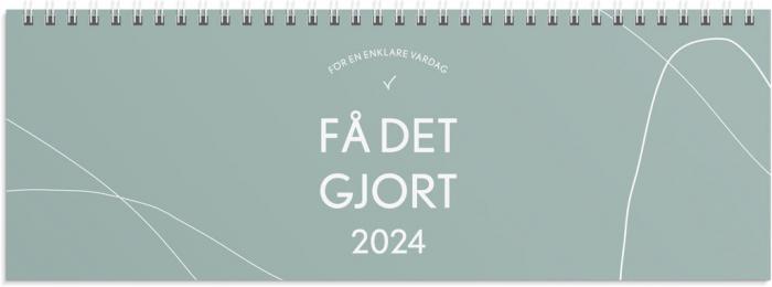 Bordsalmanacka F det gjort 2024