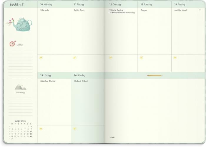 Kalender 2025 Life Planner Dream & Do