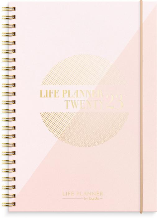 Life planner A5 rosa 2023