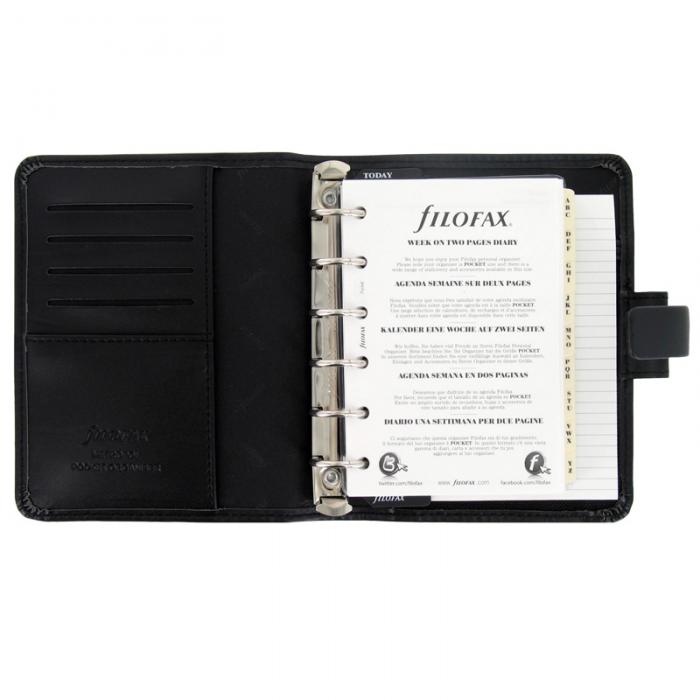 Filofax Metropol Pocket Svart