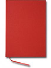 Linjerad Notebook A4 192 sidor Red