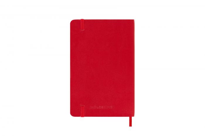 Moleskine Veckokalender Pocket soft 22/23 Röd
