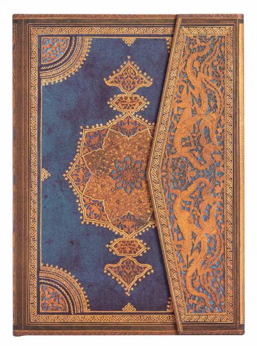 Paperblank Notebook Midi unlined Safavid Indigo 