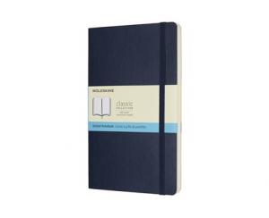 Moleskine Dotted Soft Notebook Large - Mörkblå