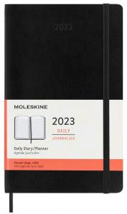 Moleskine Daily Black Soft Large 2023