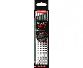 Skisspenna STABILO ARTY Othello H 6-pack