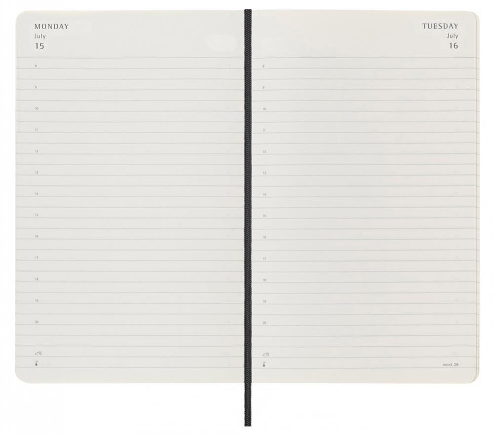 Moleskine Daily Black Soft Large 2024