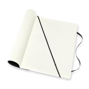 Moleskine Classic Soft XL Plain/Ruled Notebook Black