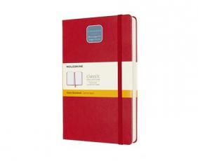 Moleskine Classic Notebook Hard Expanded linj Red