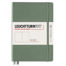 Leuchtturm Notebook A5 hard 251s Olive olinjerad