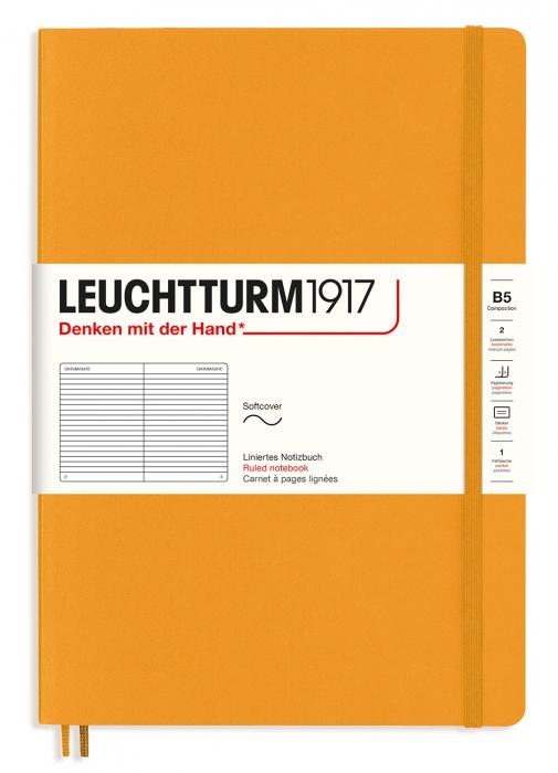 Leuchtturm Notebook B5 Soft 121s Rising Sun Dotted