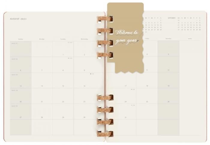 Spiral Planner 2023 XL Almond