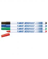 Whiteboardpennor BIC 4-pack 