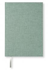 Olinjerad Blank Book A5 - 128 sidor Misty green