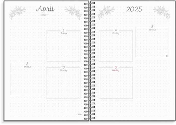 Kalender 2025 Plan & BuJo